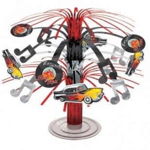 50s Rock & Roll Table Centrepiece